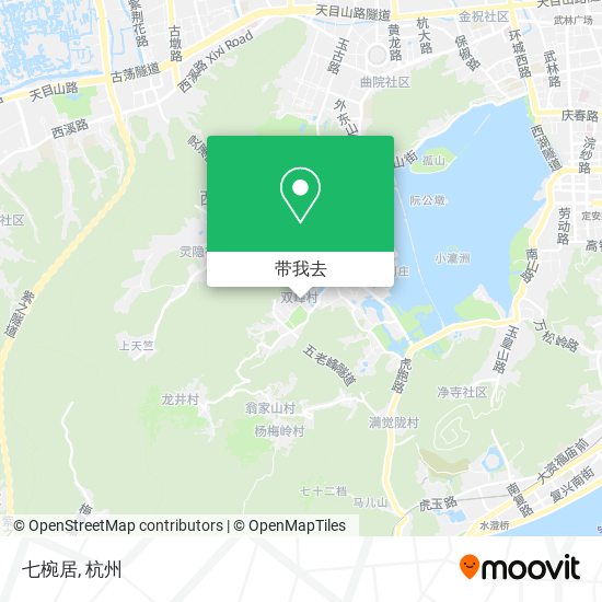 七椀居地图