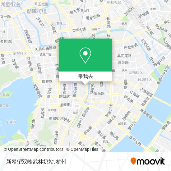 新希望双峰武林奶站地图
