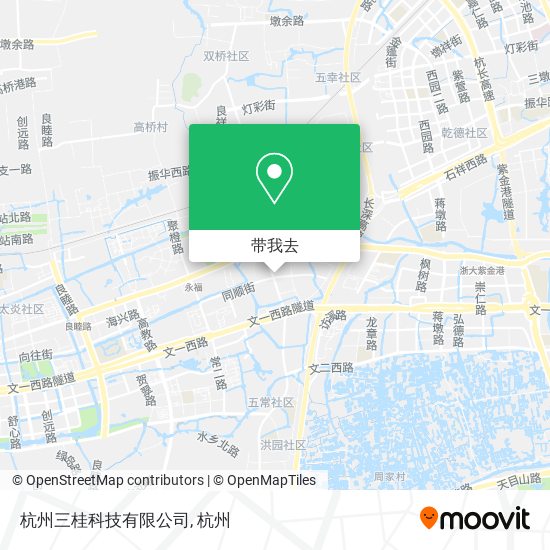 杭州三桂科技有限公司地图
