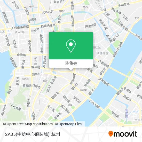 2A35(中纺中心服装城)地图
