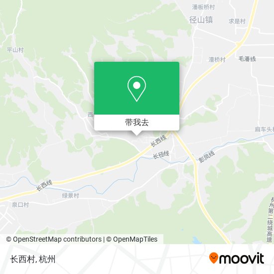 长西村地图
