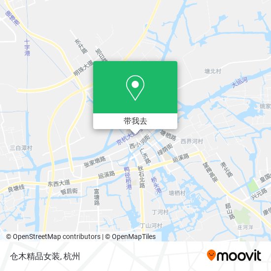 仓木精品女装地图