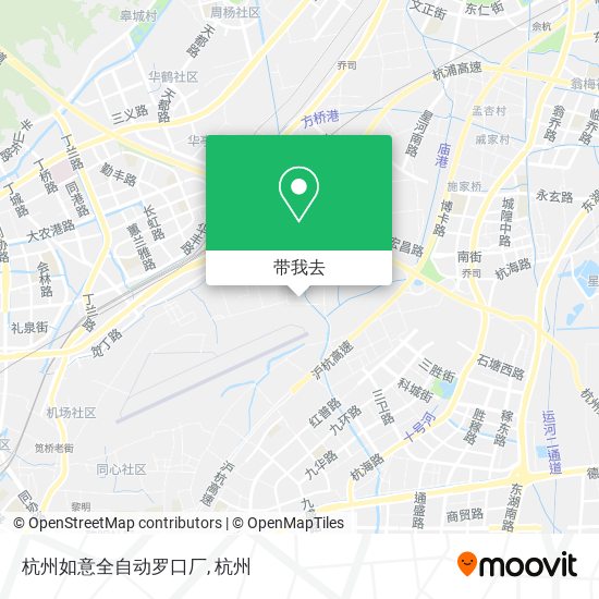 杭州如意全自动罗口厂地图