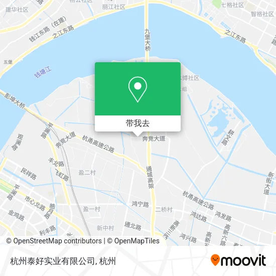 杭州泰好实业有限公司地图