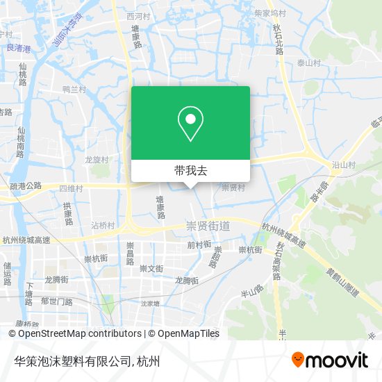 华策泡沫塑料有限公司地图