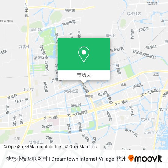 梦想小镇互联网村 | Dreamtown Internet Village地图