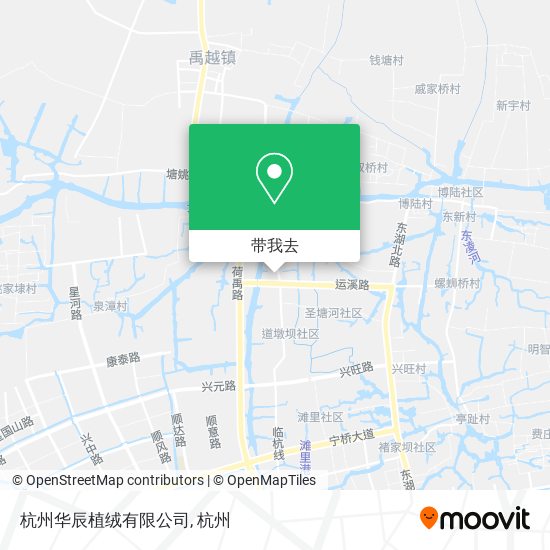 杭州华辰植绒有限公司地图