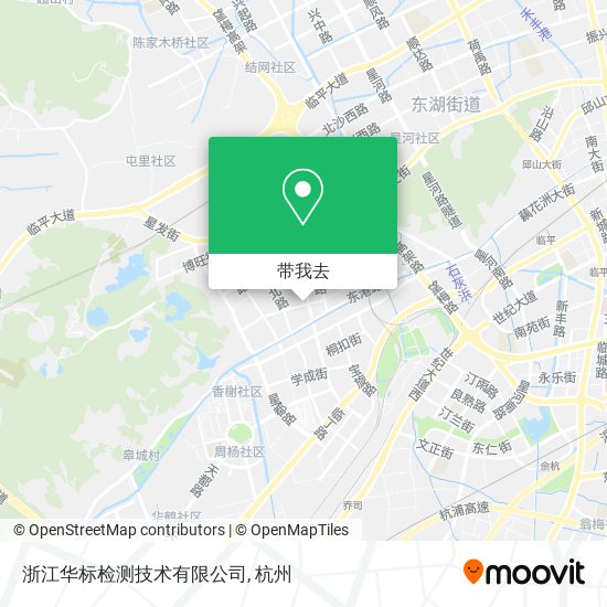 浙江华标检测技术有限公司地图