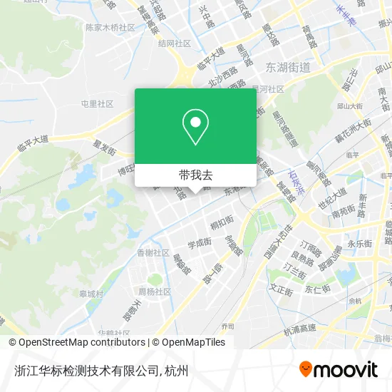 浙江华标检测技术有限公司地图