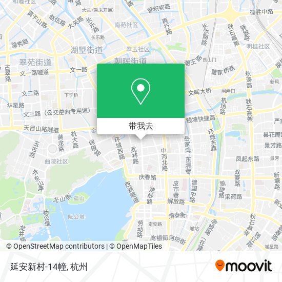 延安新村-14幢地图