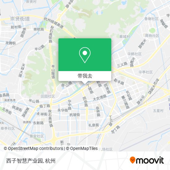 西子智慧产业园地图