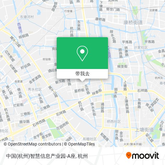 中国(杭州)智慧信息产业园-A座地图