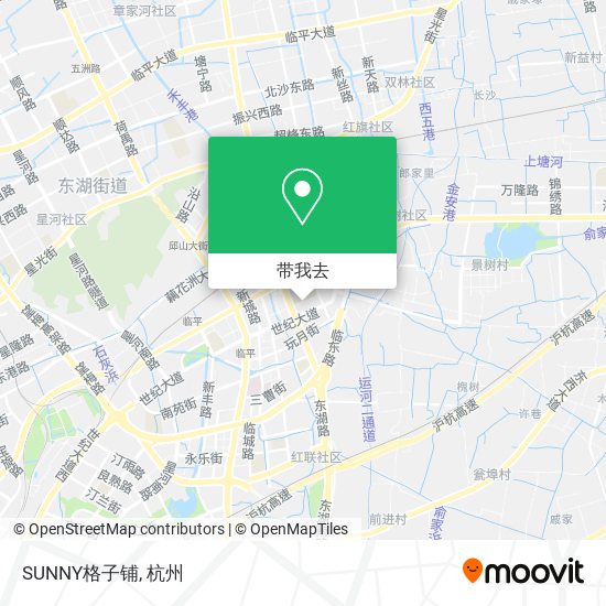 SUNNY格子铺地图