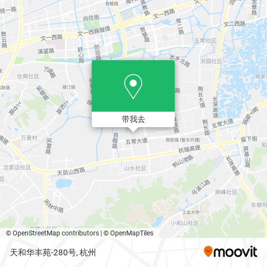 天和华丰苑-280号地图