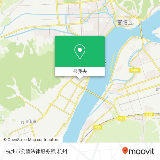 杭州市公望法律服务所地图