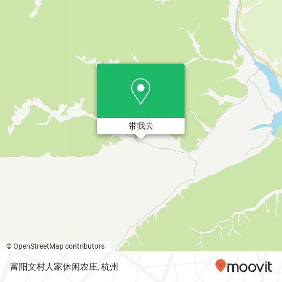 富阳文村人家休闲农庄地图