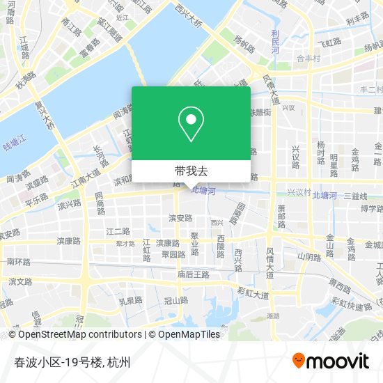 春波小区-19号楼地图