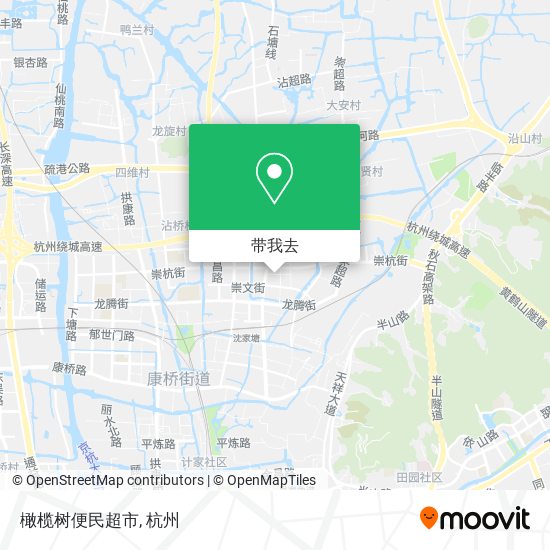 橄榄树便民超市地图