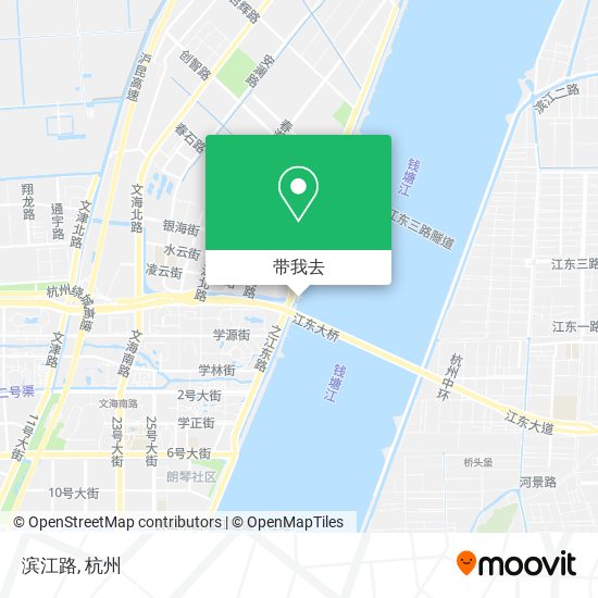 滨江路地图