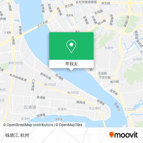 钱塘江地图