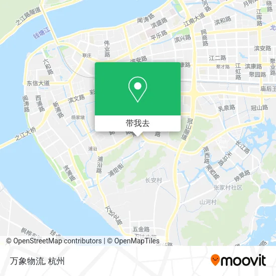 万象物流地图