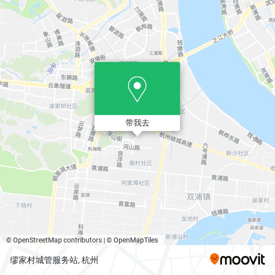 缪家村城管服务站地图
