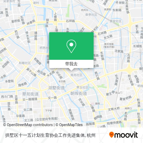 拱墅区十一五计划生育协会工作先进集体地图
