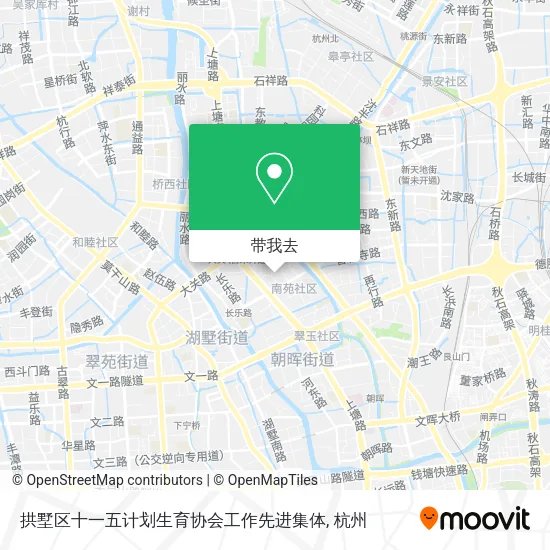 拱墅区十一五计划生育协会工作先进集体地图
