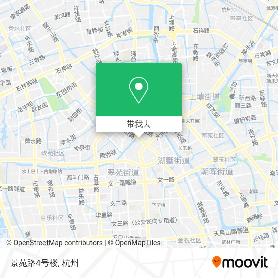 景苑路4号楼地图