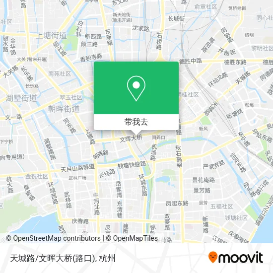 天城路/文晖大桥(路口)地图