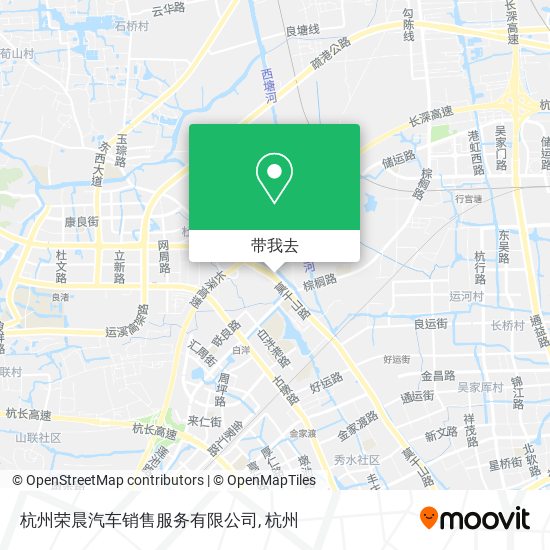 杭州荣晨汽车销售服务有限公司地图