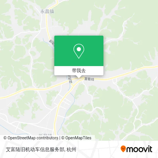 艾富陆旧机动车信息服务部地图