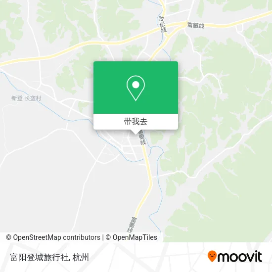 富阳登城旅行社地图
