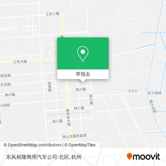 东风裕隆商用汽车公司-北区地图