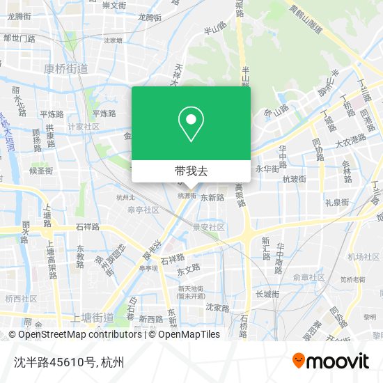 沈半路45610号地图
