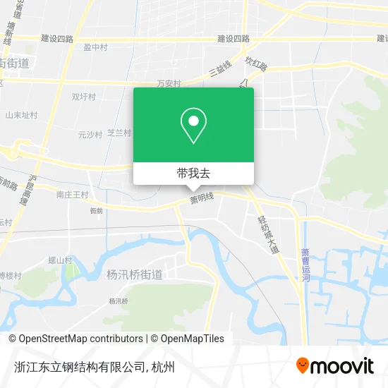 浙江东立钢结构有限公司地图