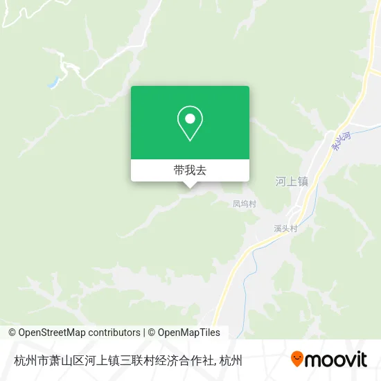 杭州市萧山区河上镇三联村经济合作社地图