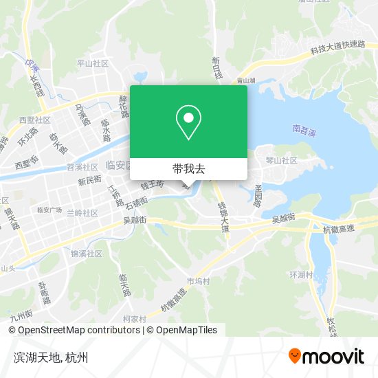 滨湖天地地图