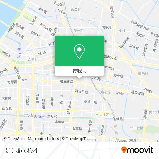 沪宁超市地图