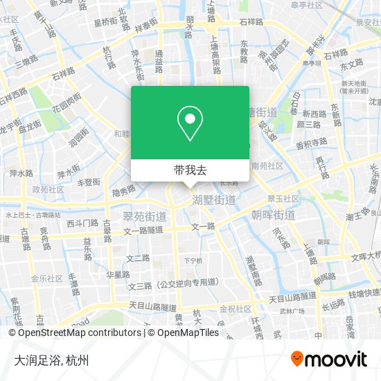 大润足浴地图