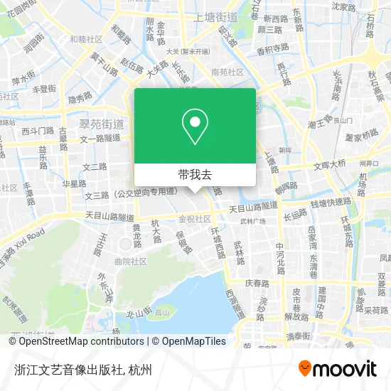 浙江文艺音像出版社地图