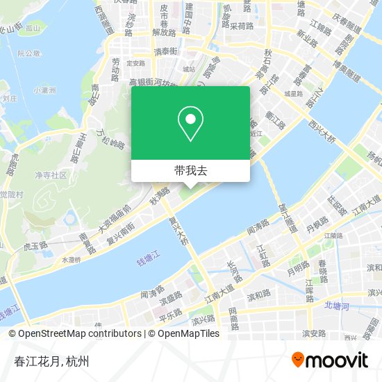 春江花月地图