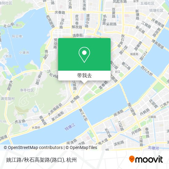 姚江路/秋石高架路(路口)地图