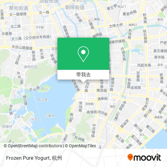 Frozen Pure Yogurt地图