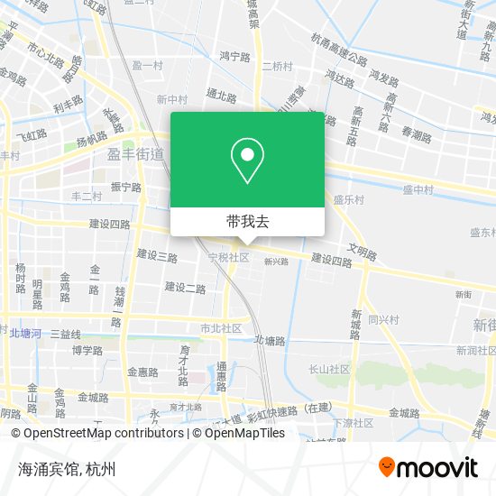 海涌宾馆地图