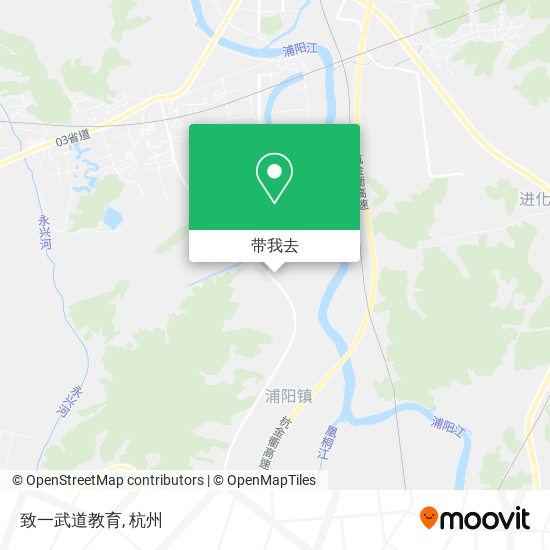 致一武道教育地图