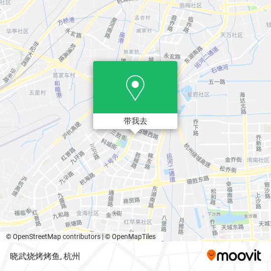 晓武烧烤烤鱼地图