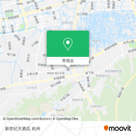 新世纪大酒店地图