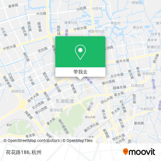 荷花路186地图