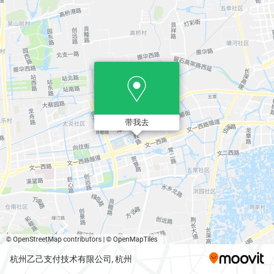 杭州乙己支付技术有限公司地图
